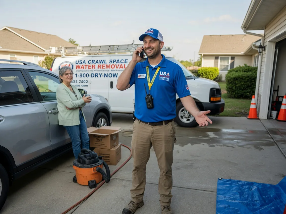 Crawl Space Water Removal Saint Martin, MN FAQs